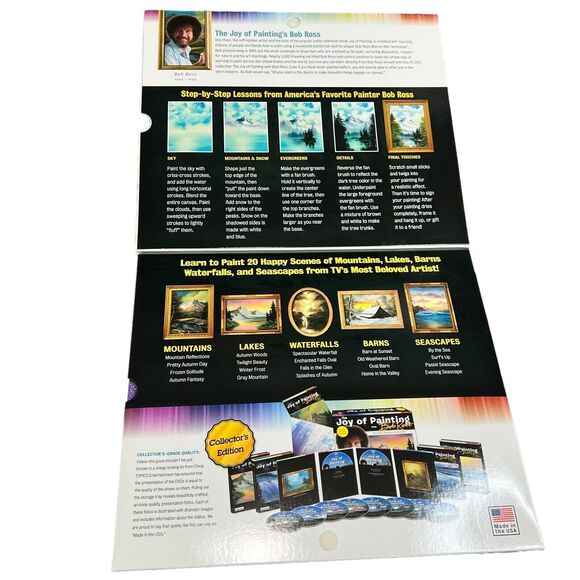 The Joy Of Painting With Bob Ross (10-Disc DVD Box Set) Collectors Ed, 20 lesson - Picture 8 of 11
